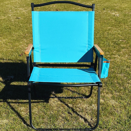 Aqua Folding Lawn Chair