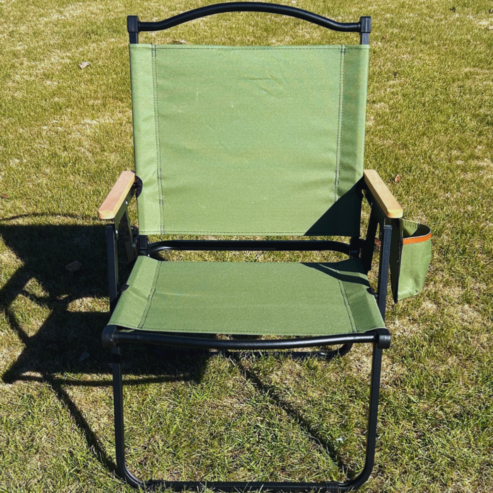 Army Green Folding Lawn Chair