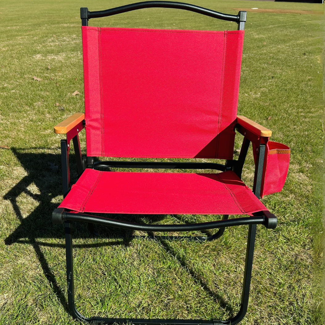 Red Folding Lawn Chair