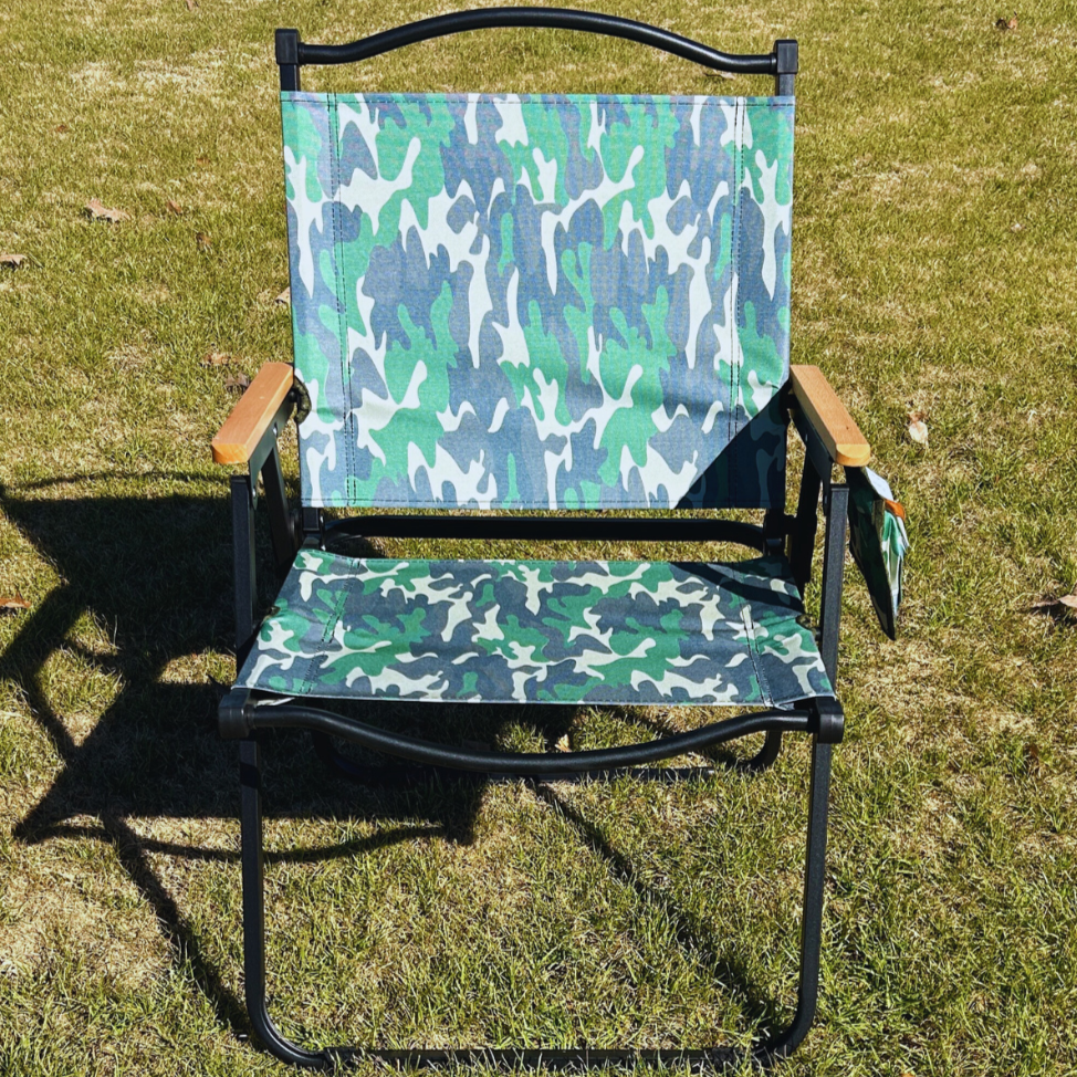 Camo Folding Lawn Chair