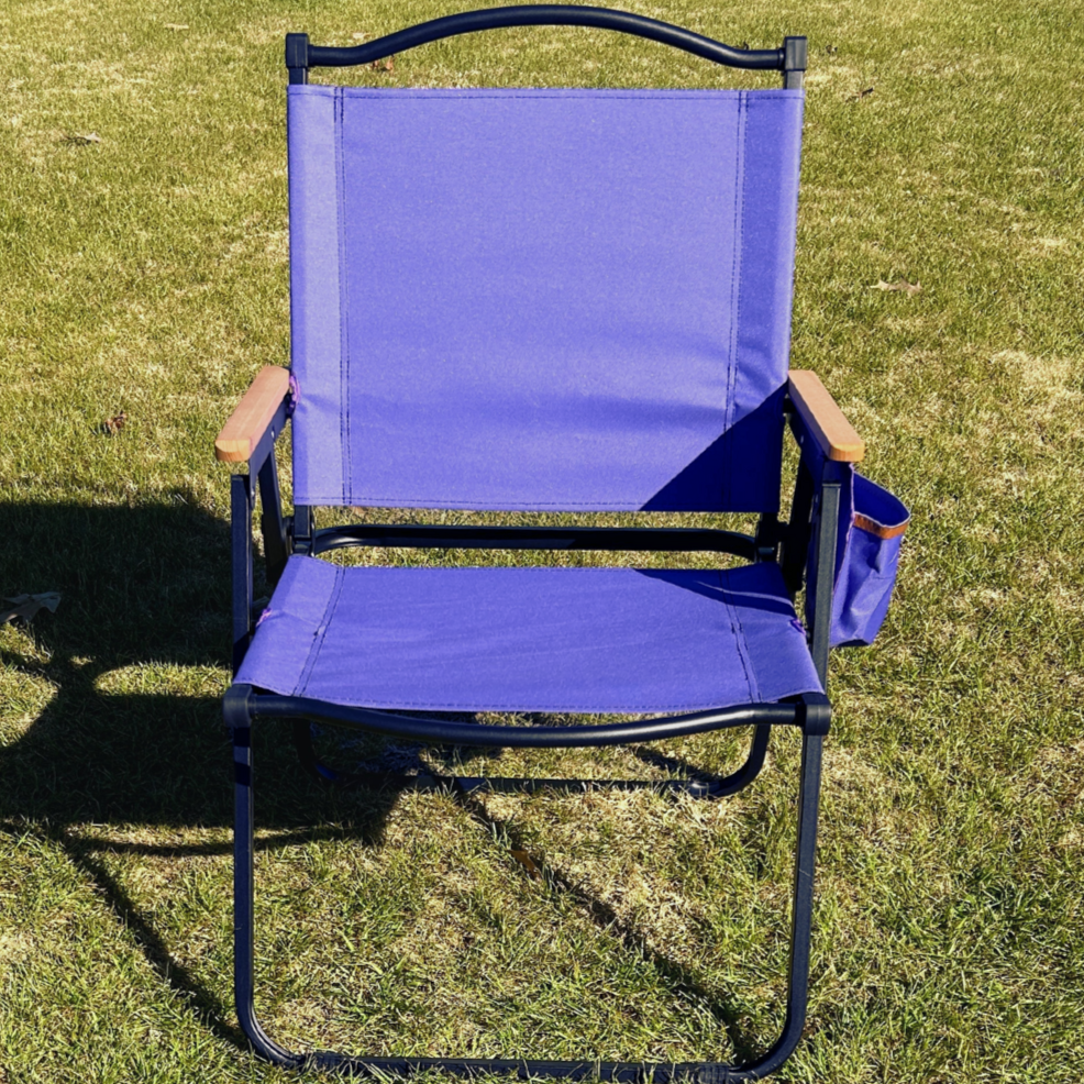 Purple Folding Lawn Chair