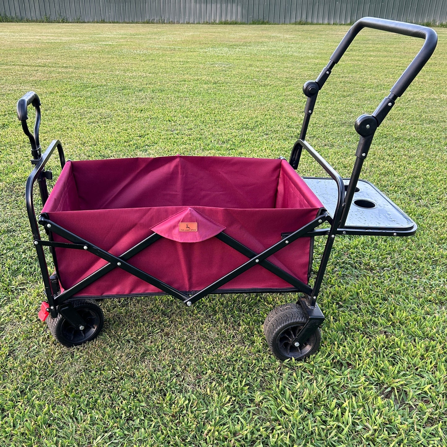 Maroon Stroller Wagon