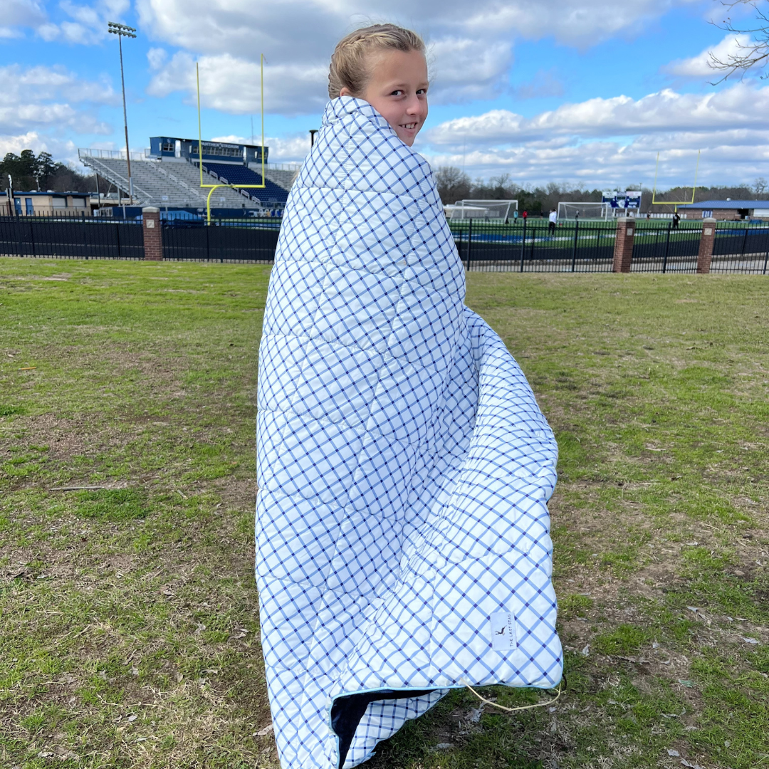 Blue Diamond - Indoor/Outdoor Puffy Blanket