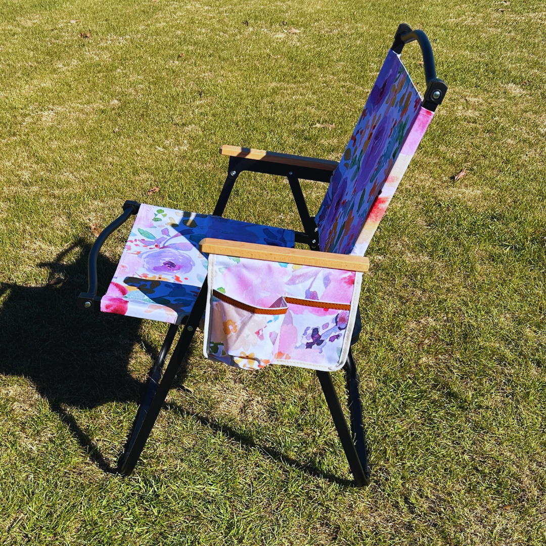 Leighton's Garden Folding Lawn Chair