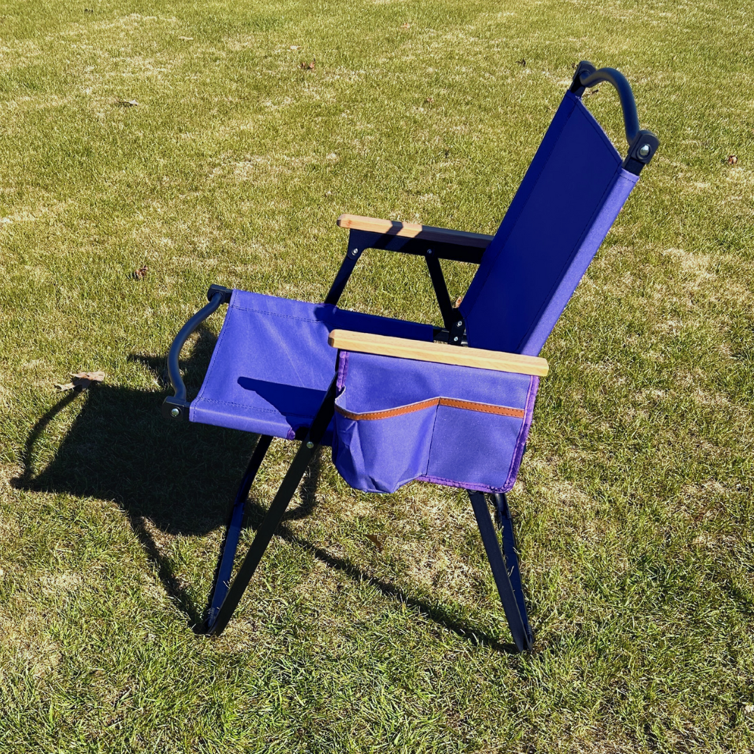 Purple Folding Lawn Chair