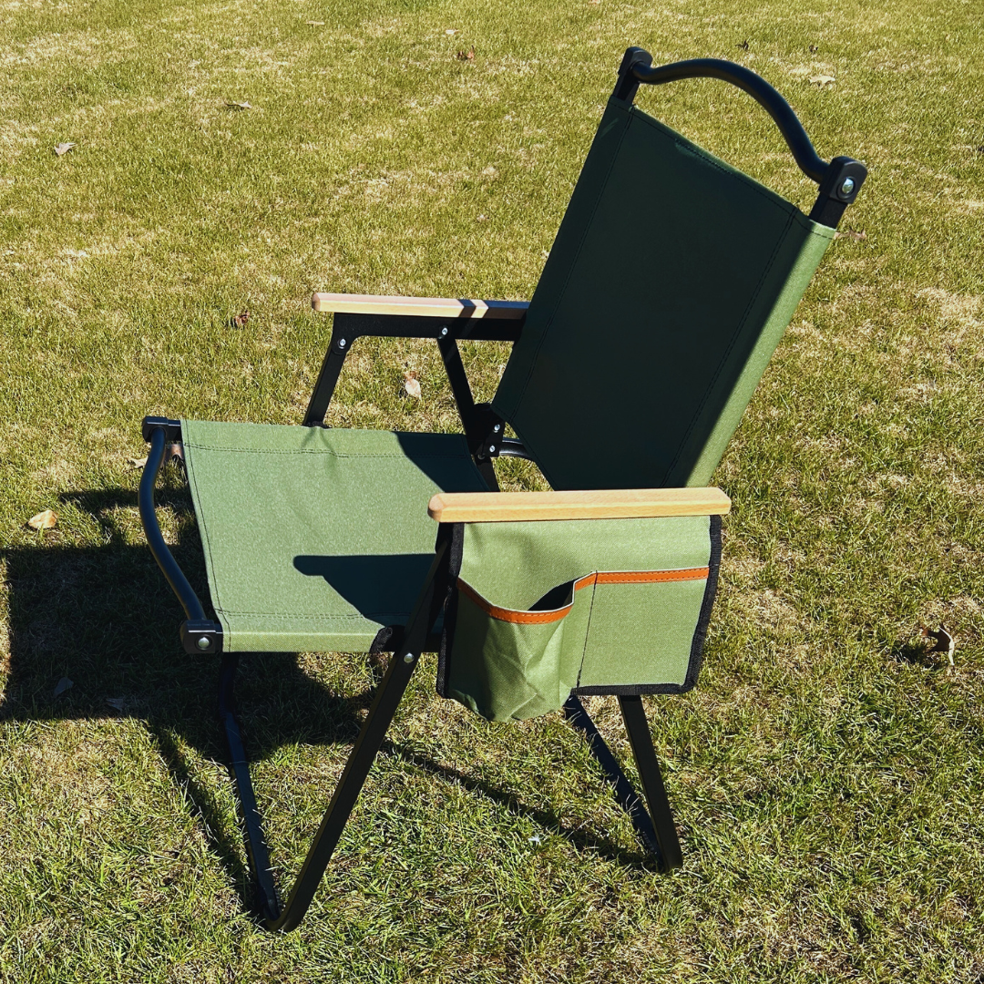 Army Green Folding Lawn Chair