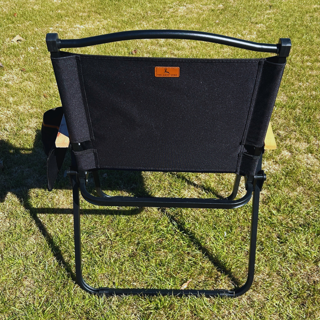 Black Folding Lawn Chair