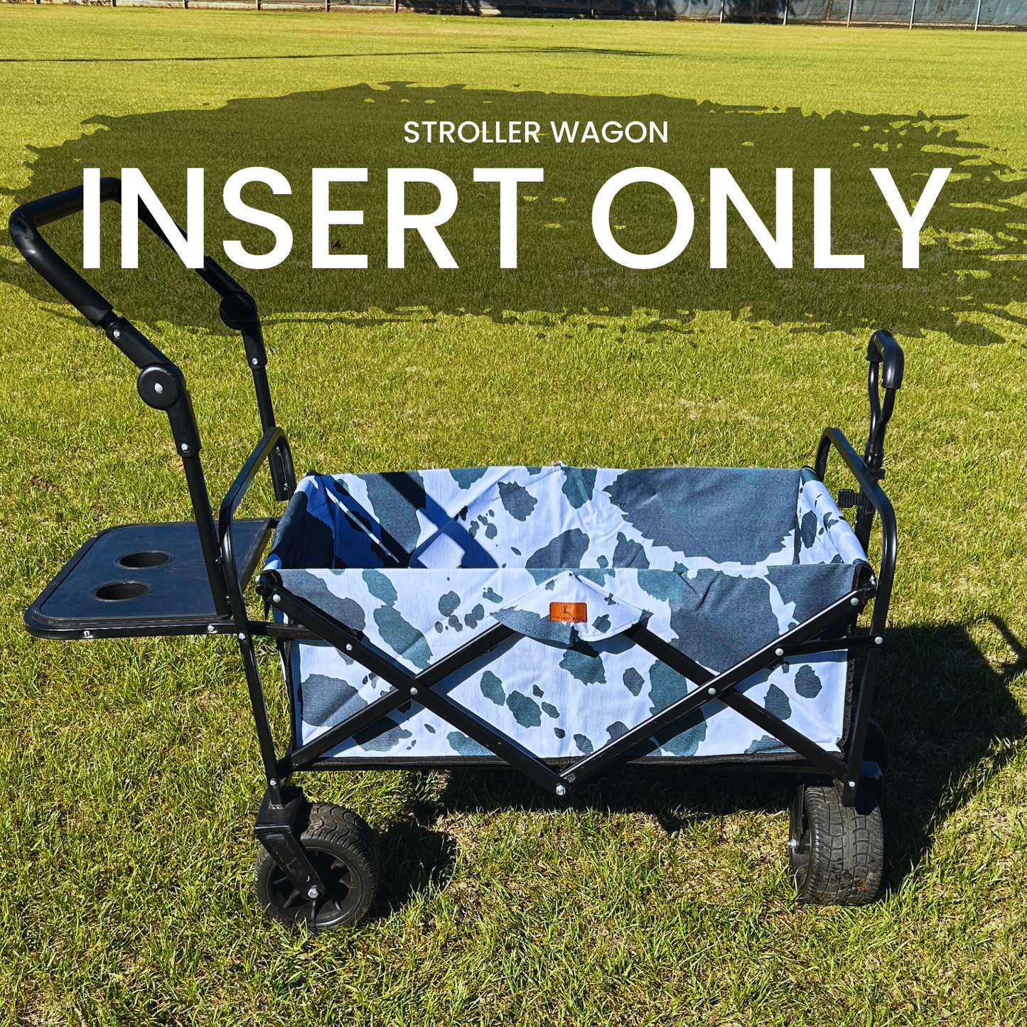 Black Cow Print - Stroller Wagon [INSERT]