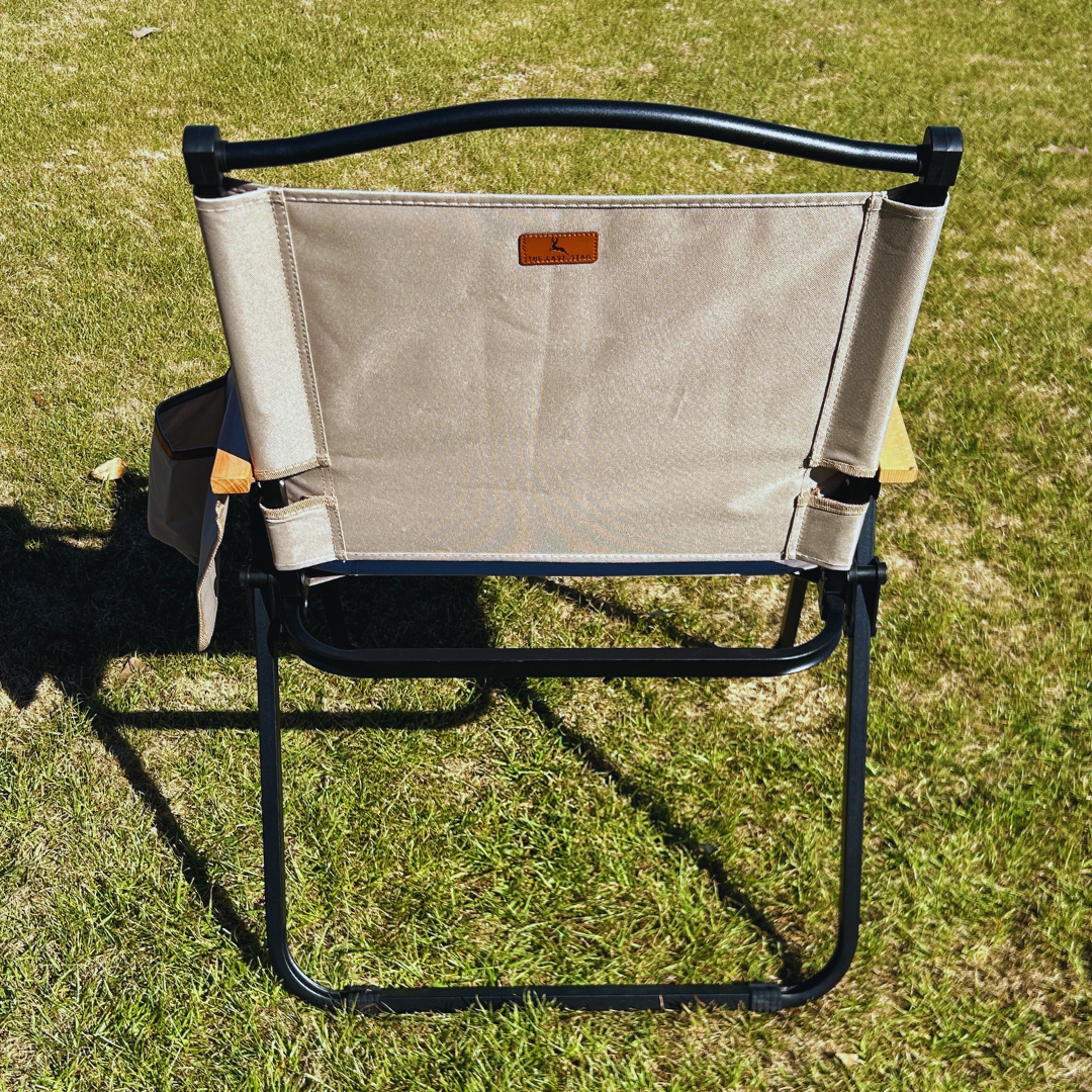 Khaki Folding Lawn Chair