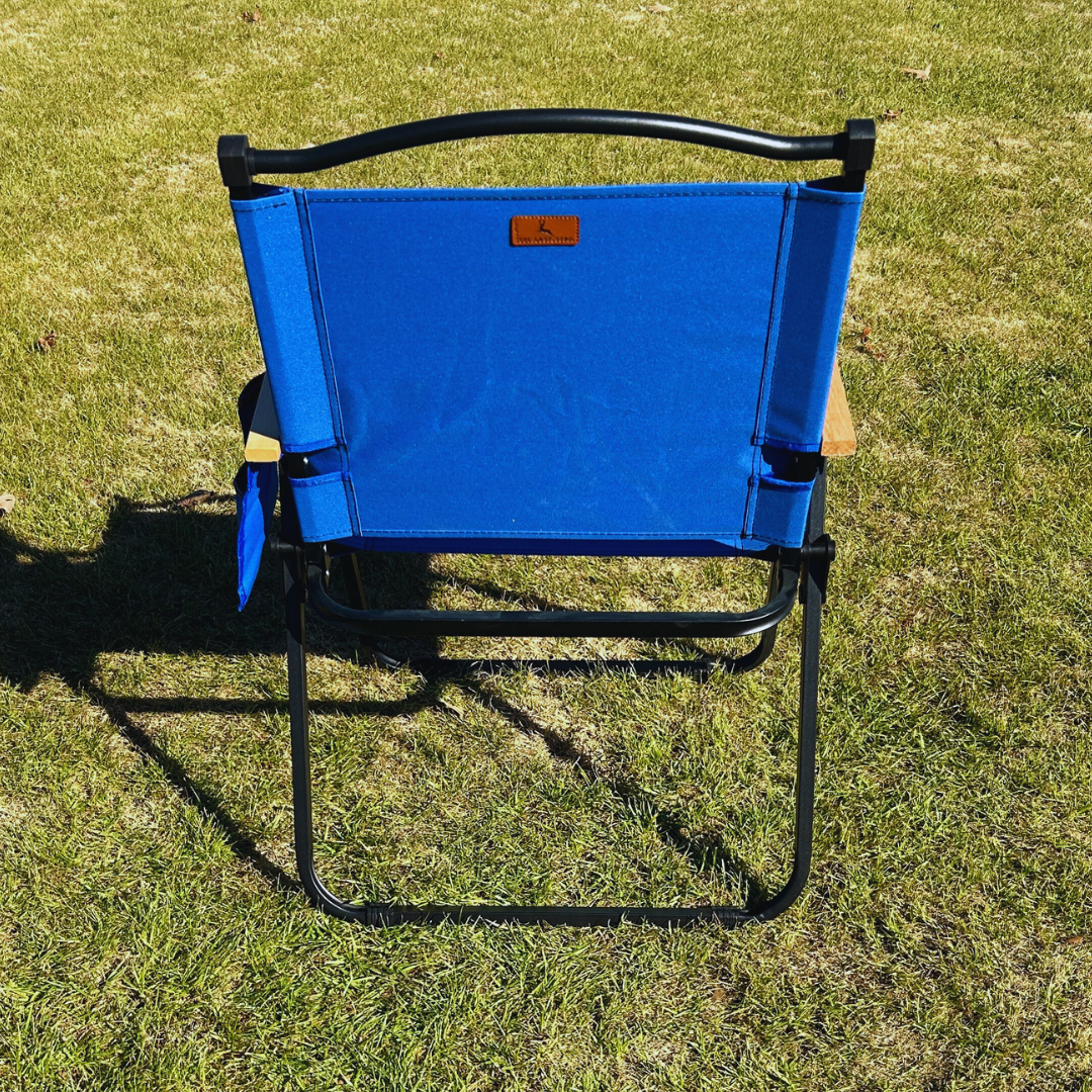 Blue Folding Lawn Chair