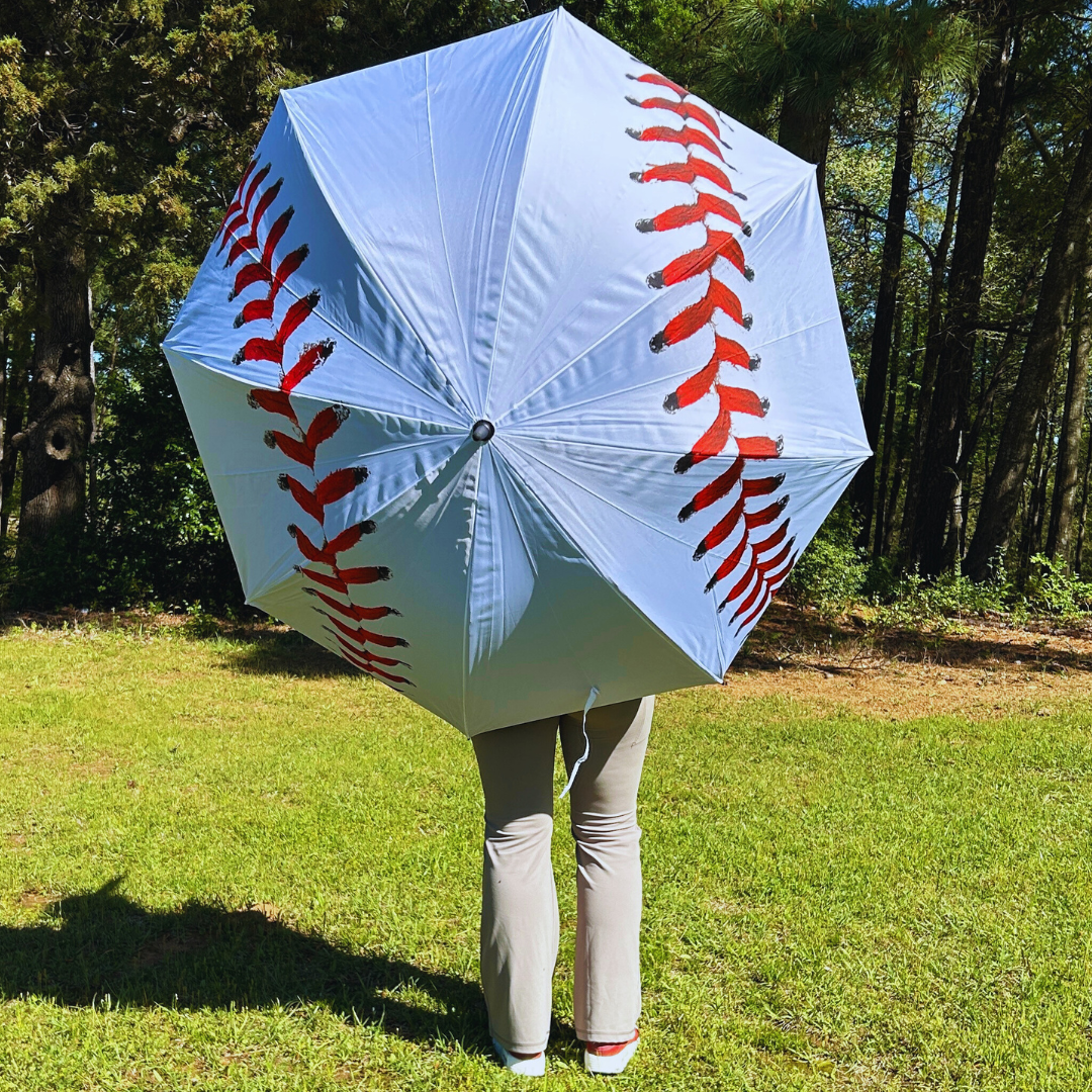 Baseball - Large Golf Umbrella