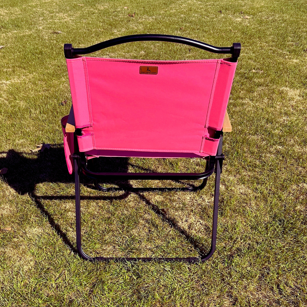 Pink Folding Lawn Chair