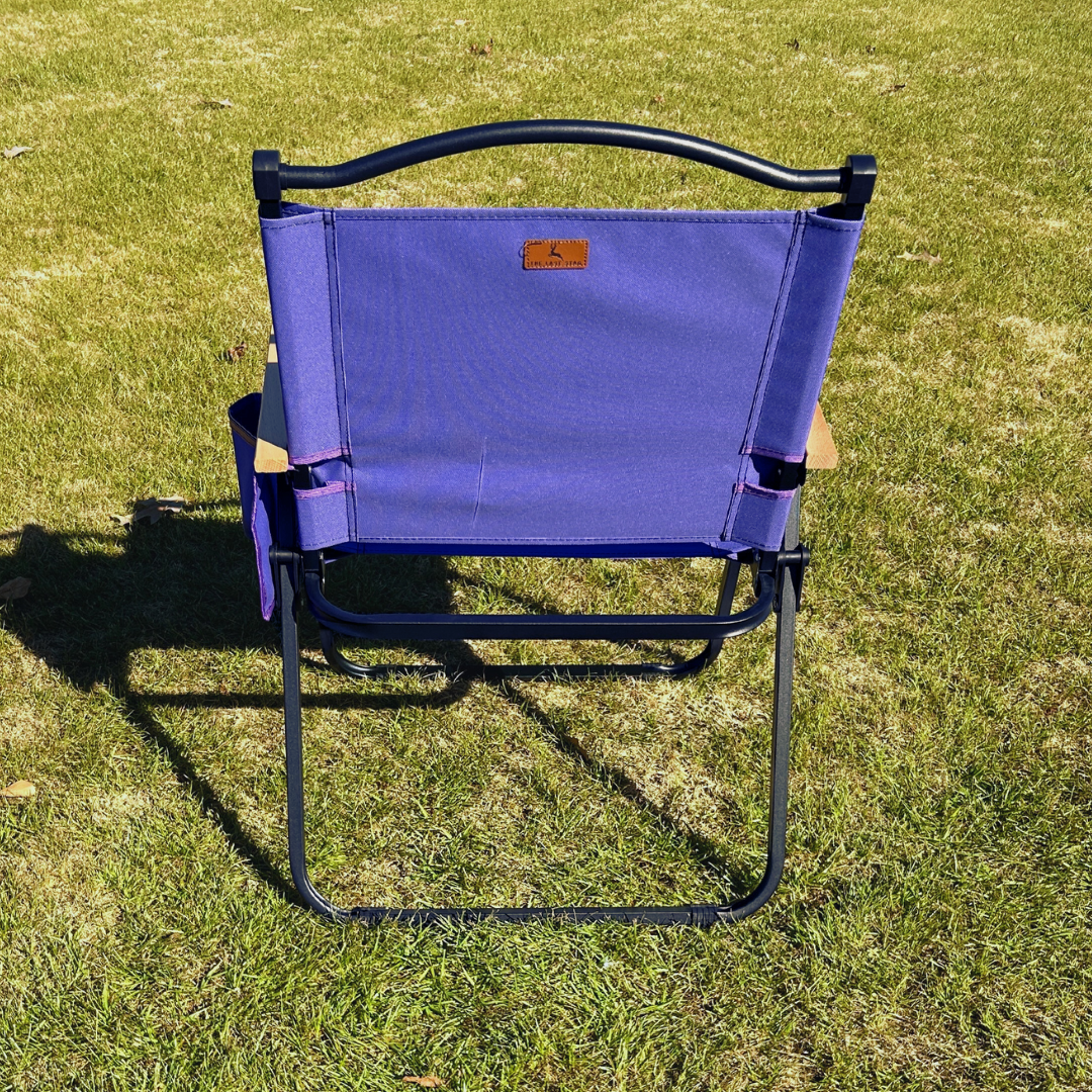 Purple Folding Lawn Chair