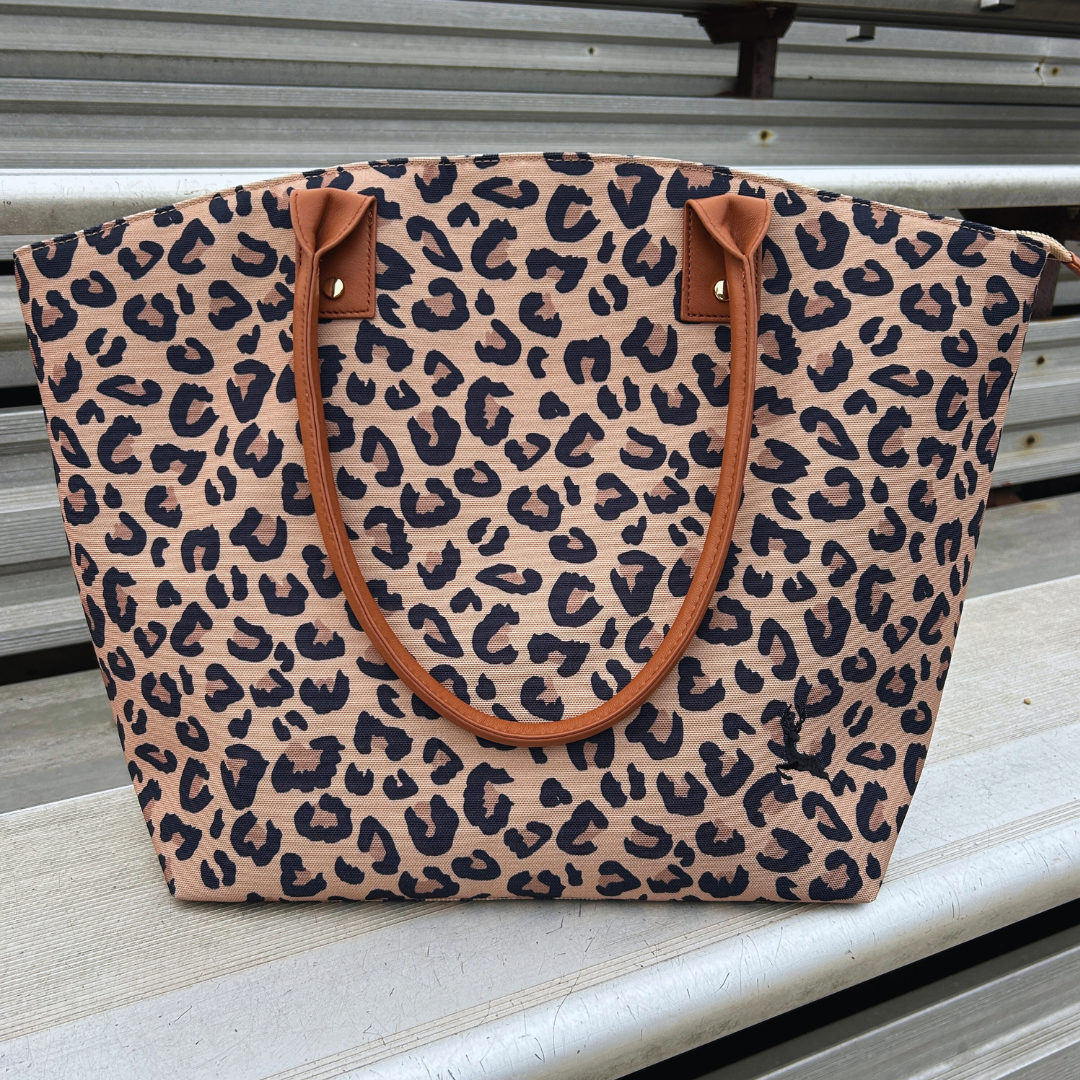 Leopard Print Tote Bag