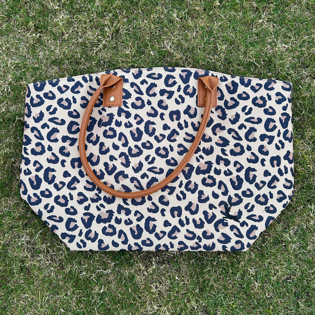 Leopard Print Tote Bag