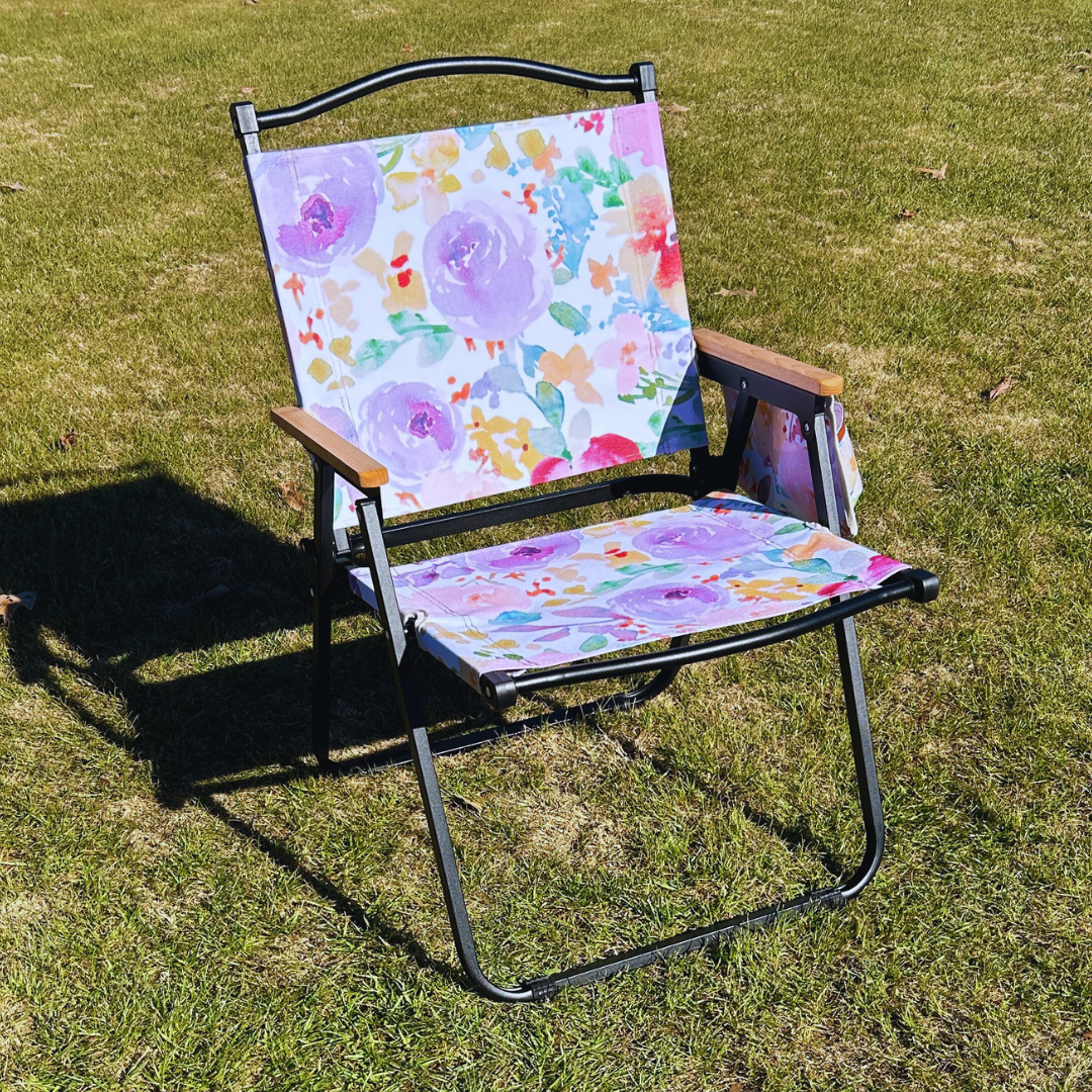 Leighton's Garden Folding Lawn Chair