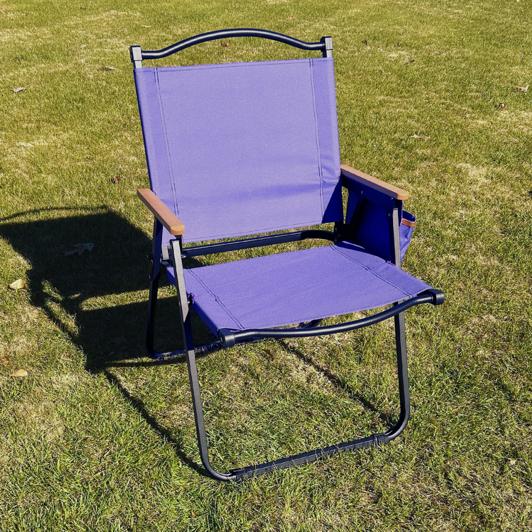 Purple Folding Lawn Chair