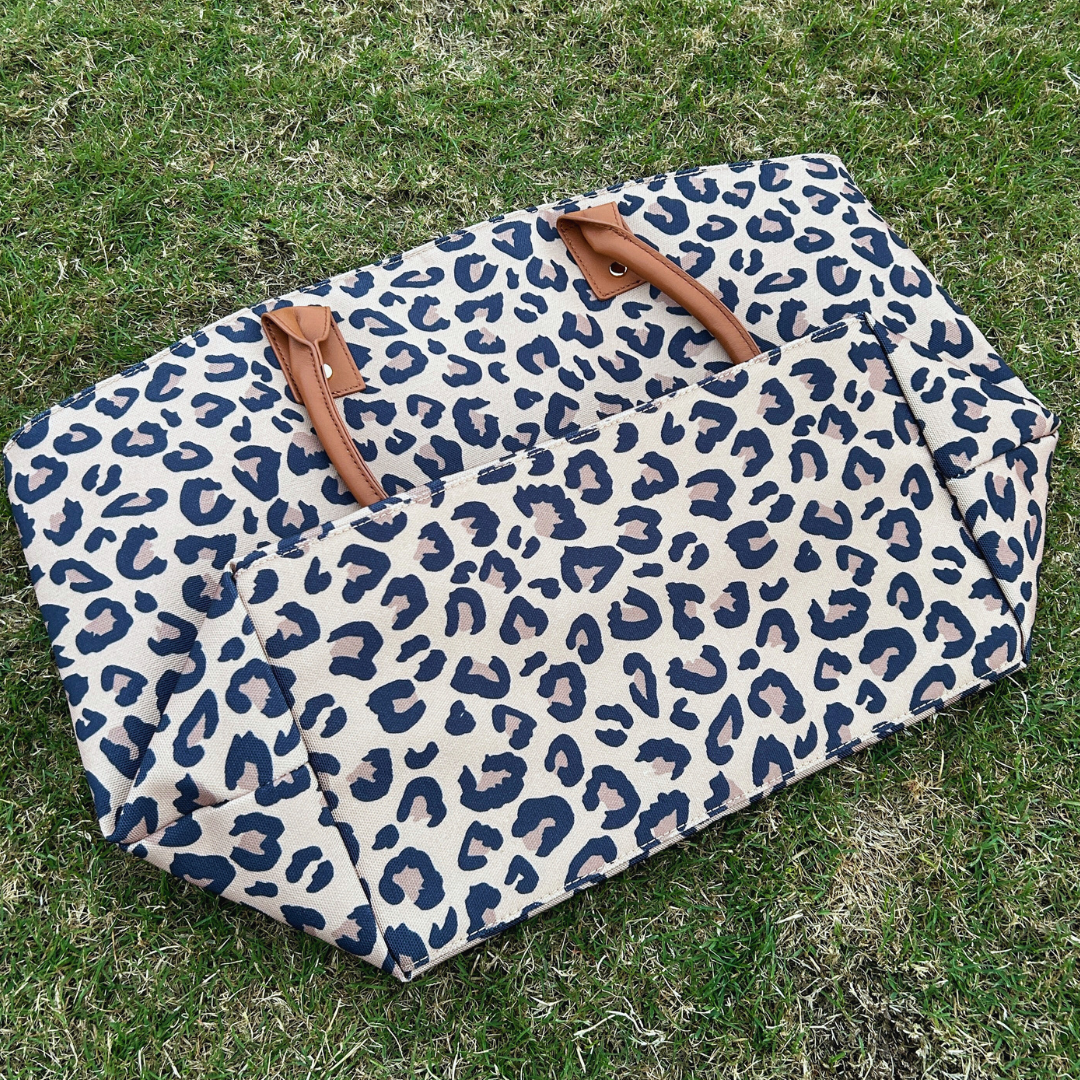 Leopard Print Tote Bag