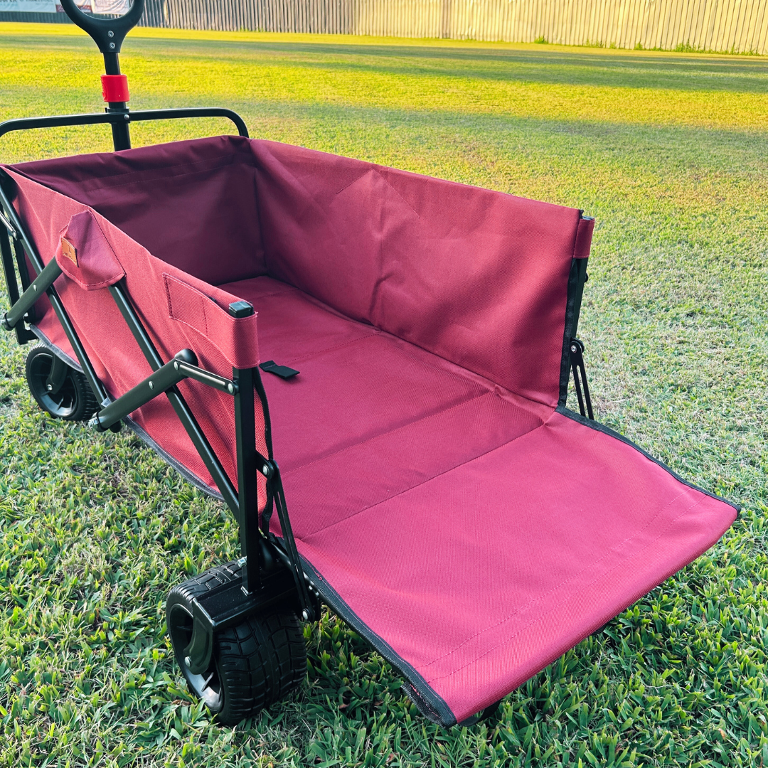 Maroon Tailgate Wagon