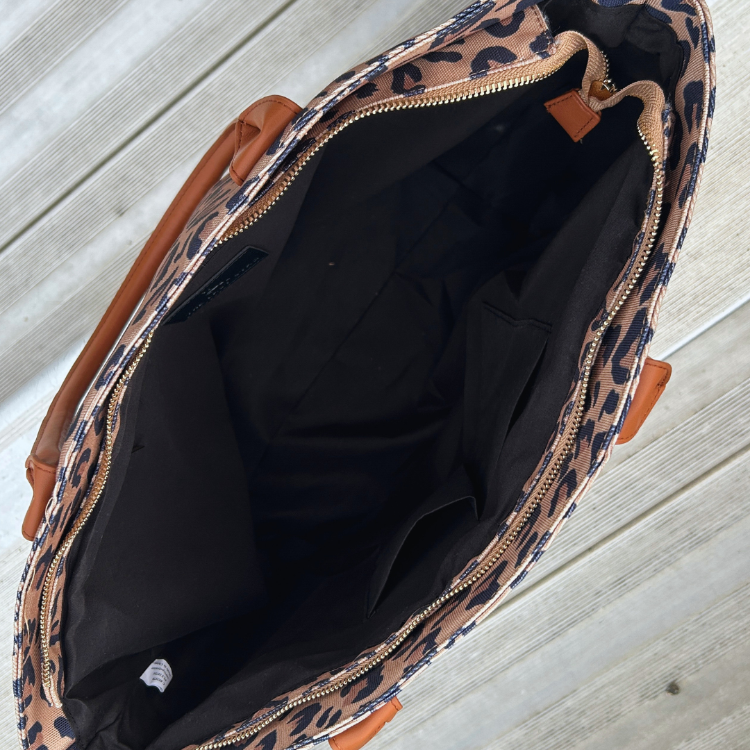 Leopard Print Tote Bag