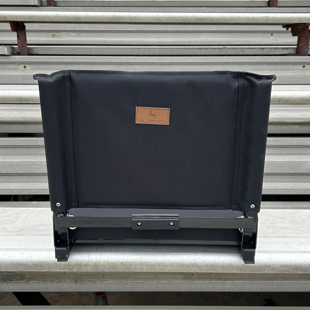 Black Folding Stadium Seat