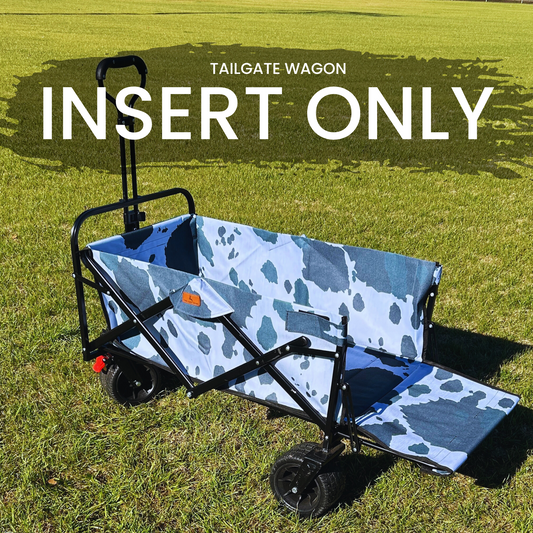 Black Cow Print - Tailgate Wagon [INSERT]