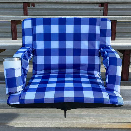 Blue Buffalo 23" Stadium Seat with Armrests