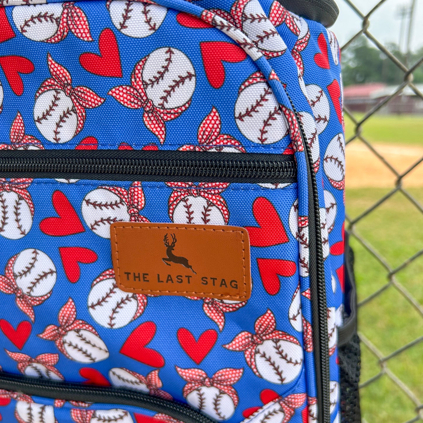 Baseball Mom Backpack Cooler