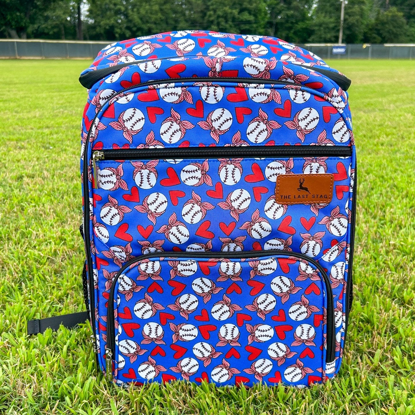 Baseball Mom Backpack Cooler