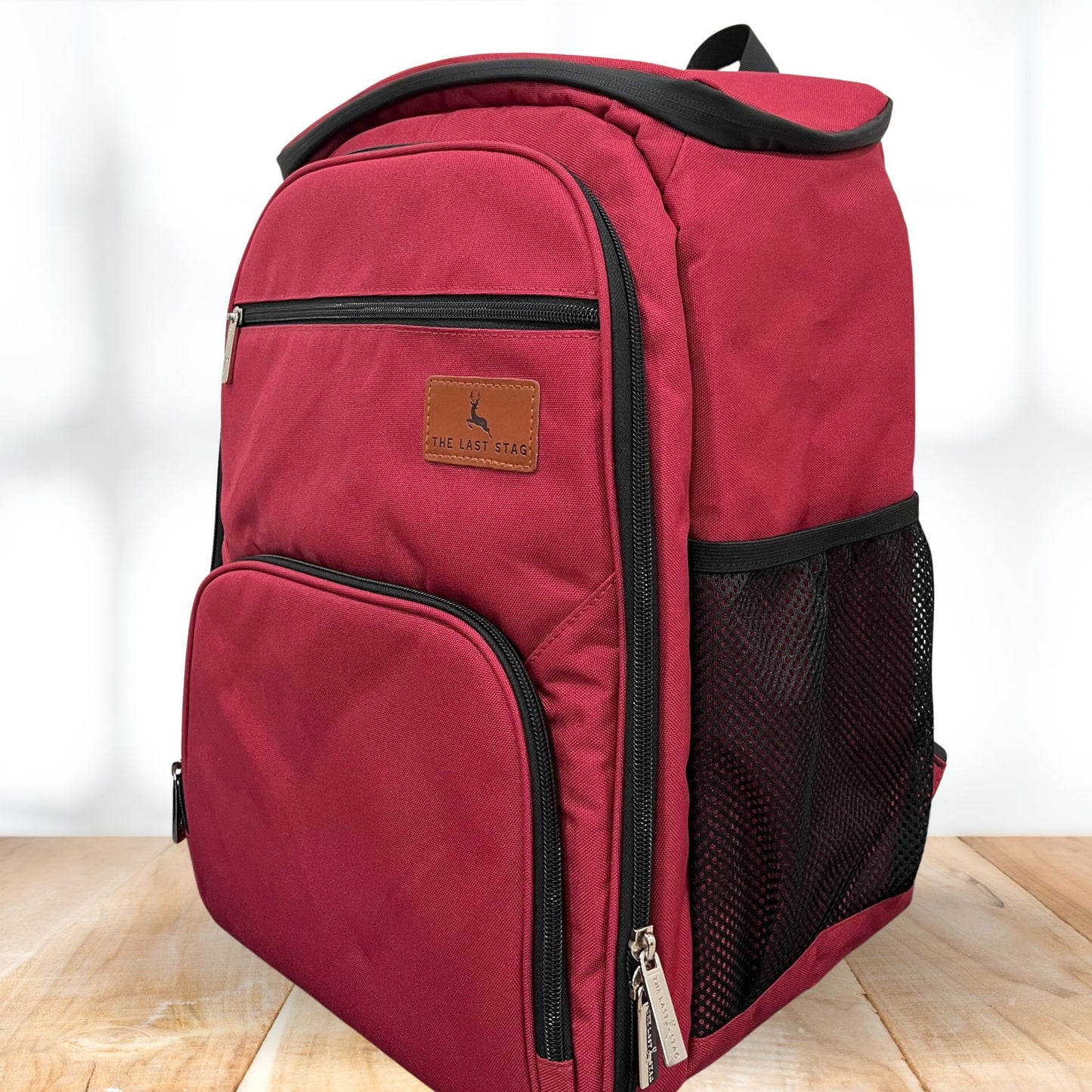 Burgundy Backpack Cooler