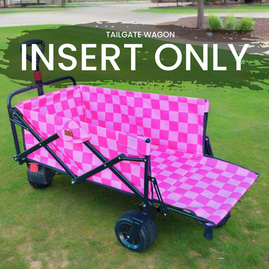 Pink Checkerboard - Tailgate Wagon [INSERT]