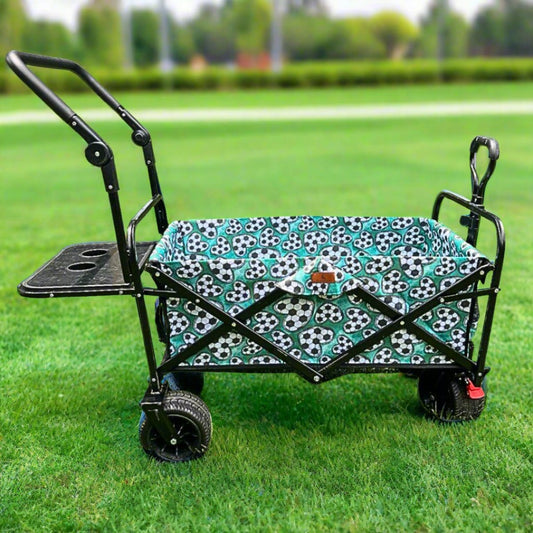 Soccer Hearts Stroller Wagon