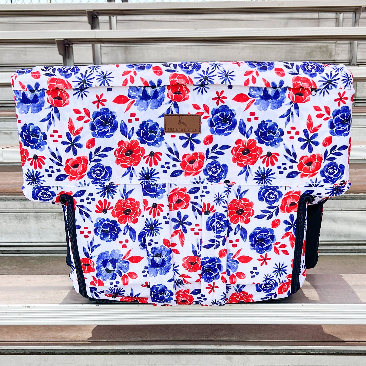 Americana Floral 23 Stadium Seat with Armrests – The Last Stag