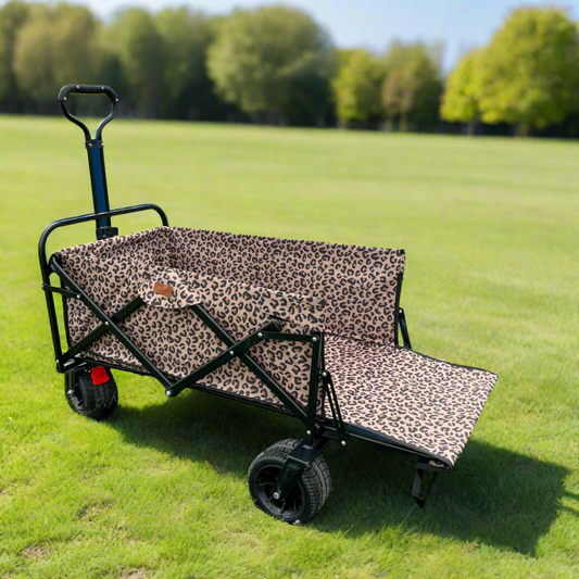 Leopard Print Tailgate Wagon