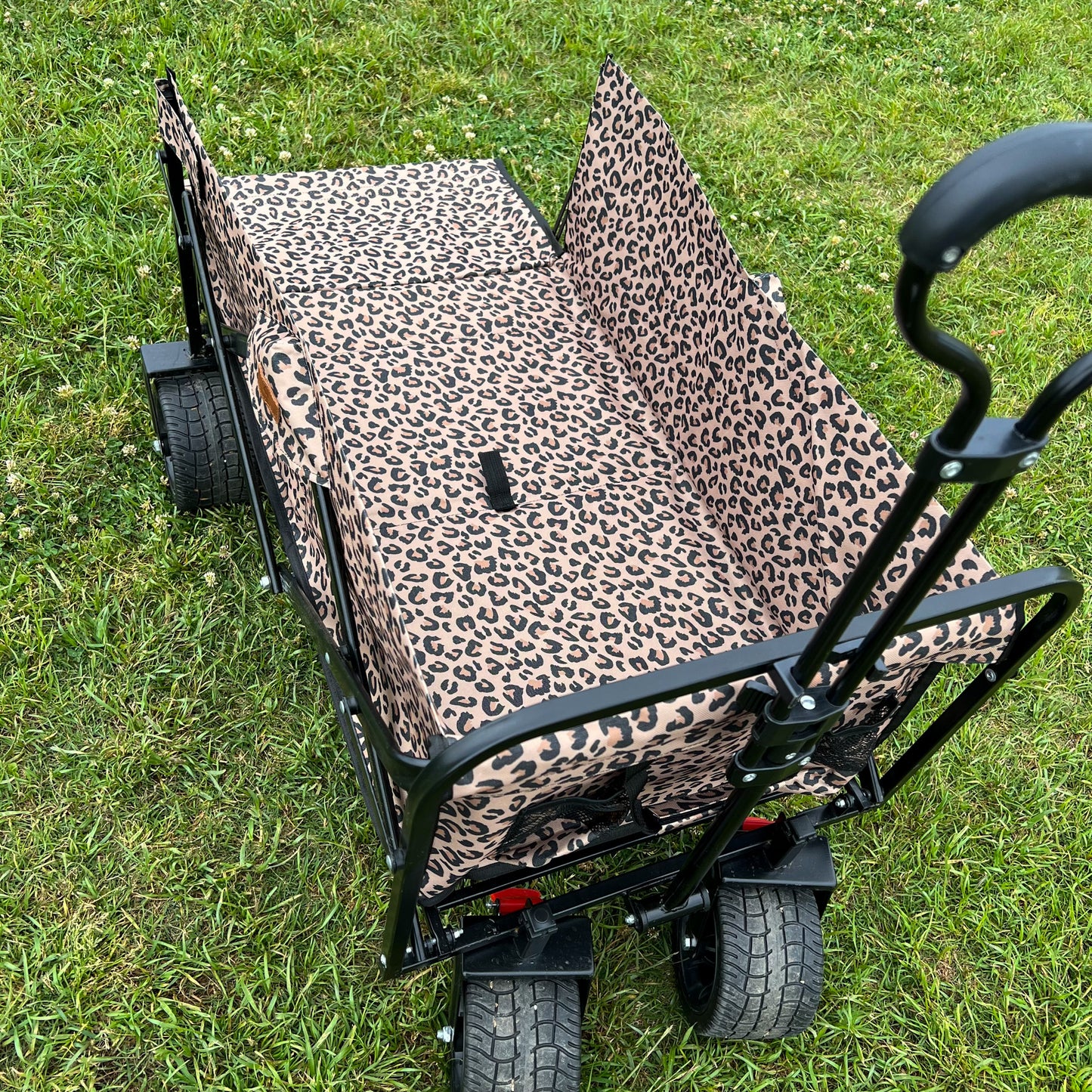 Leopard Print Tailgate Wagon