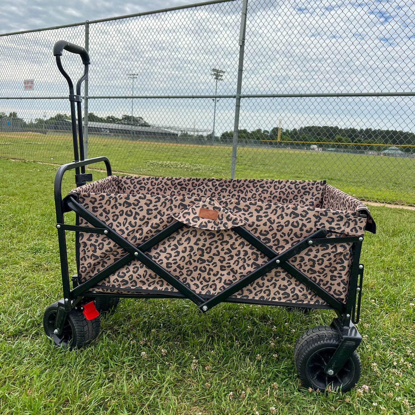 Leopard Print Tailgate Wagon