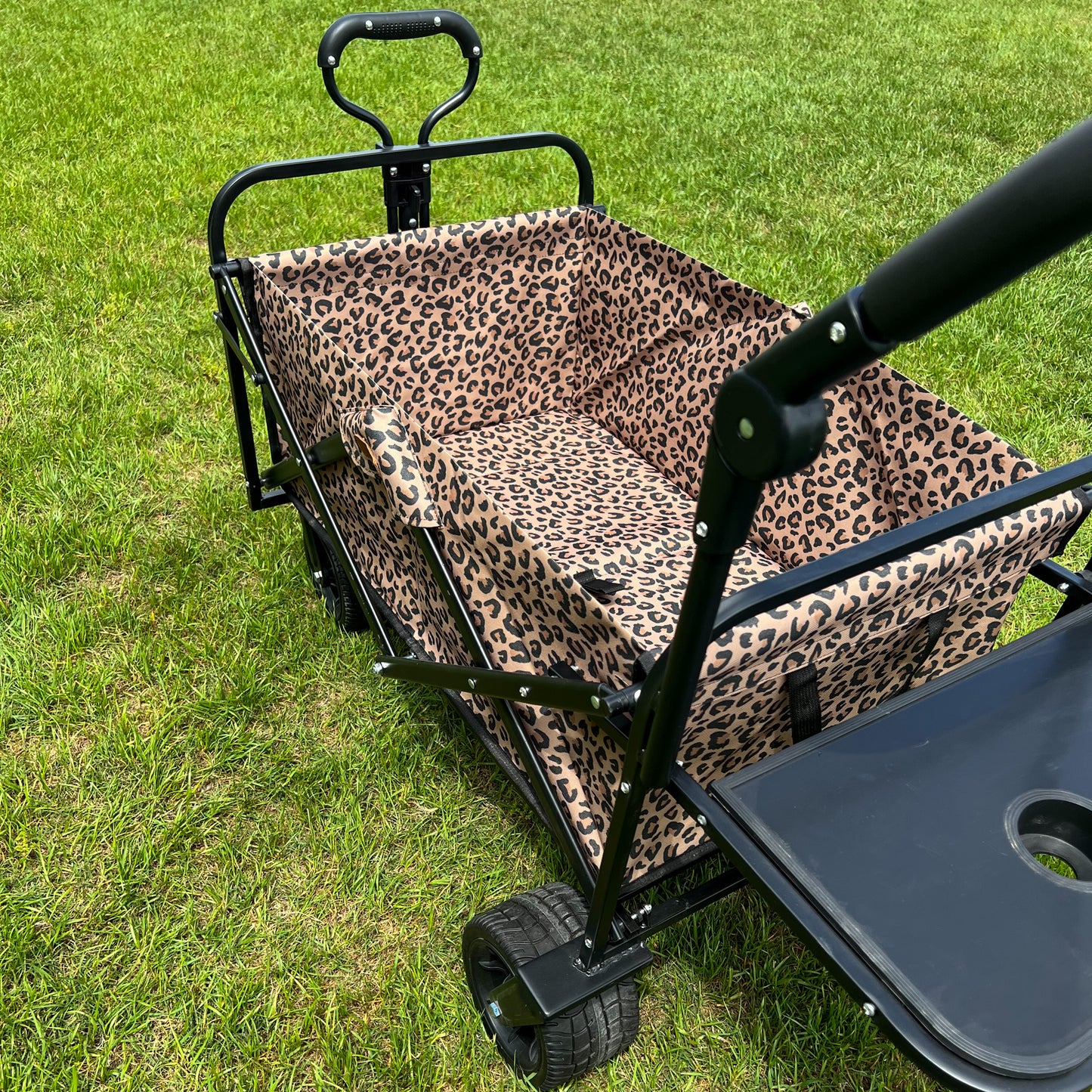 Leopard Print Stroller Wagon