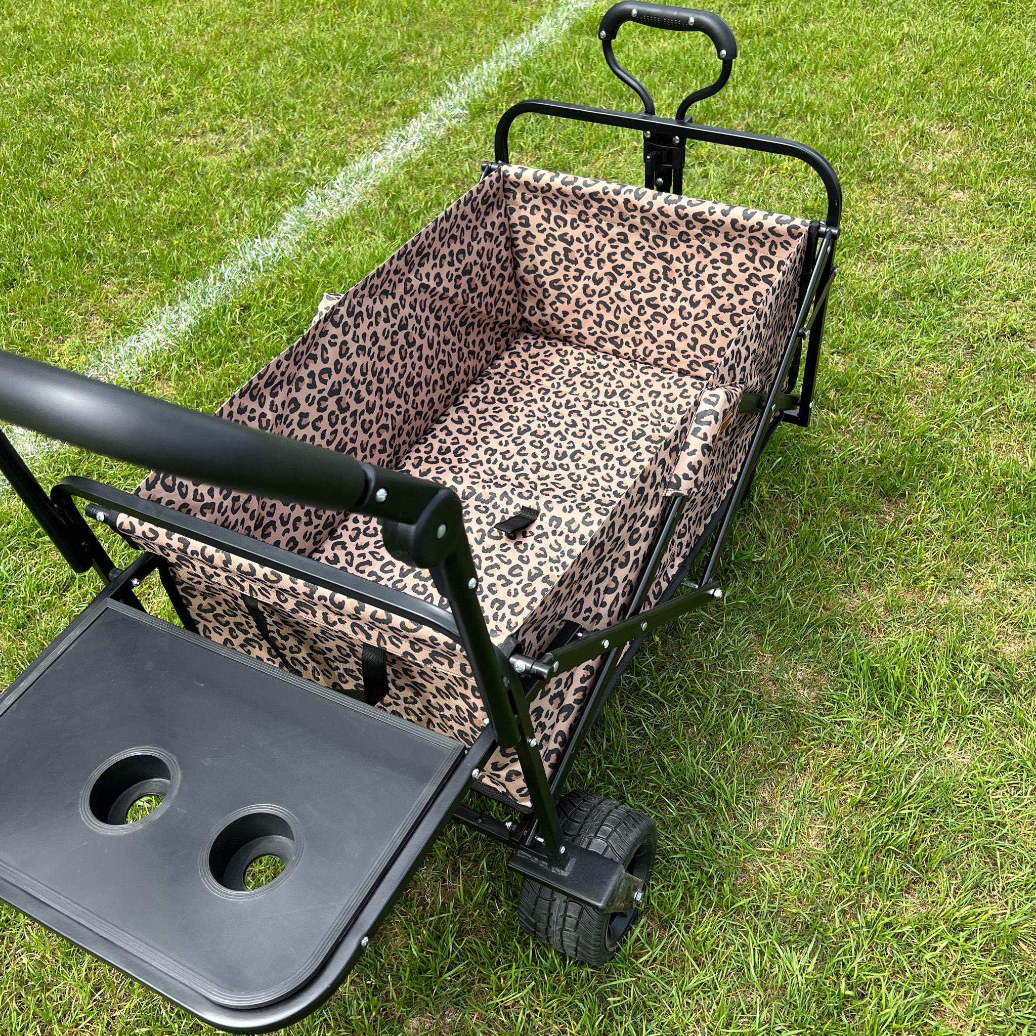 Leopard cheap print stroller