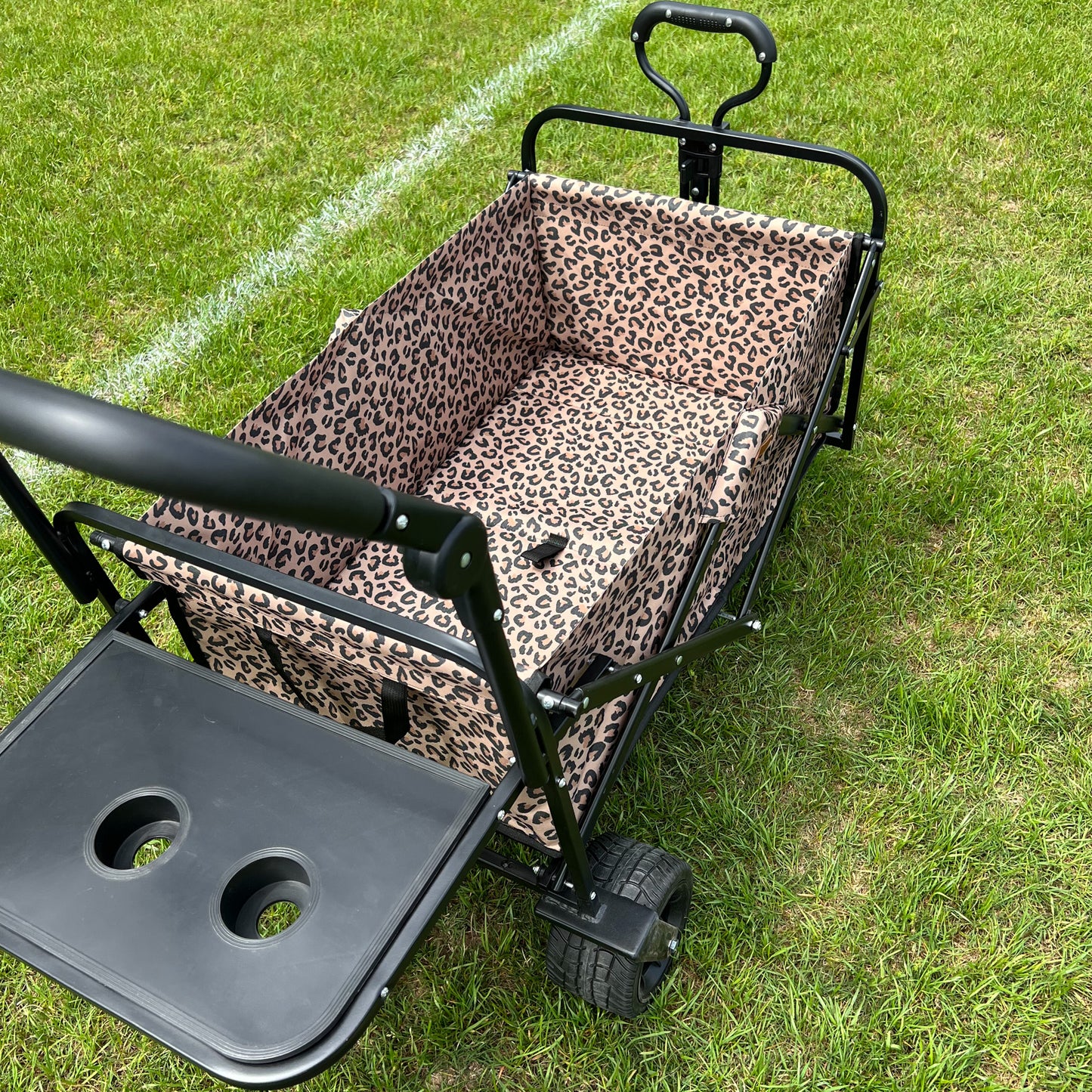 Leopard Print Stroller Wagon