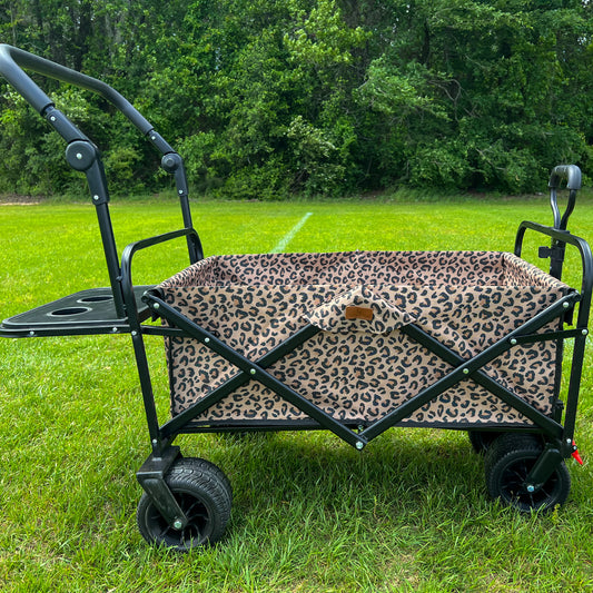 Leopard Print Stroller Wagon