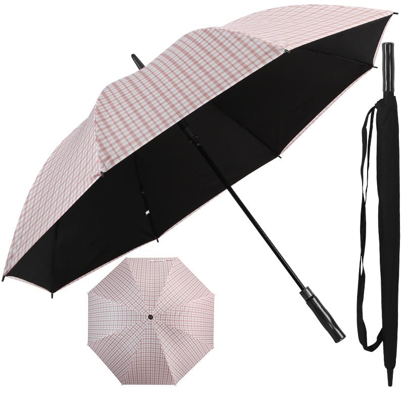 Elizabeth Plaid Large 52" Golf Umbrella - The Last Stag