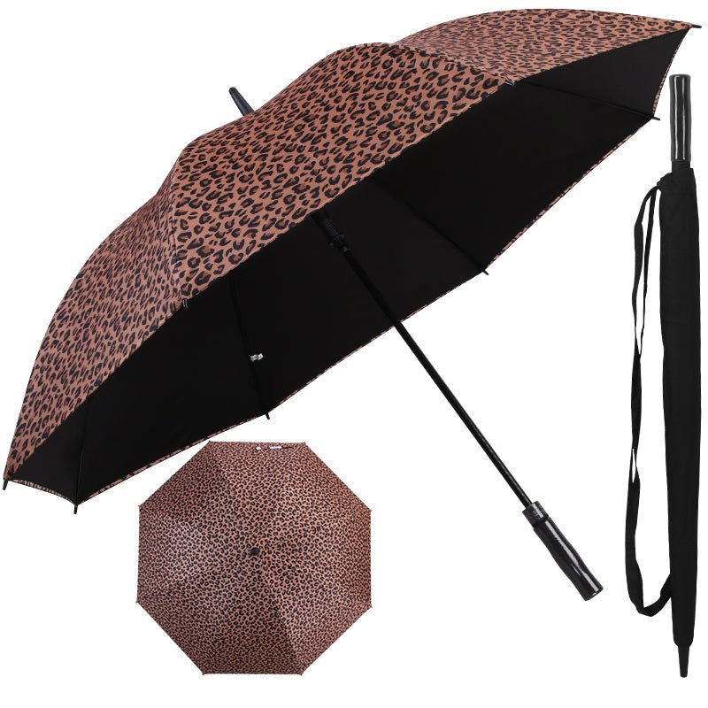 Leopard Large 52" Golf Umbrella - The Last Stag