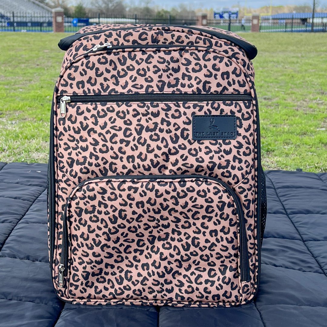 Leopard Print Backpack Cooler - The Last Stag