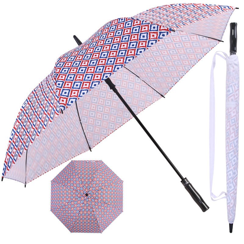 Patriotic Boho Large 52" Golf Umbrella - The Last Stag