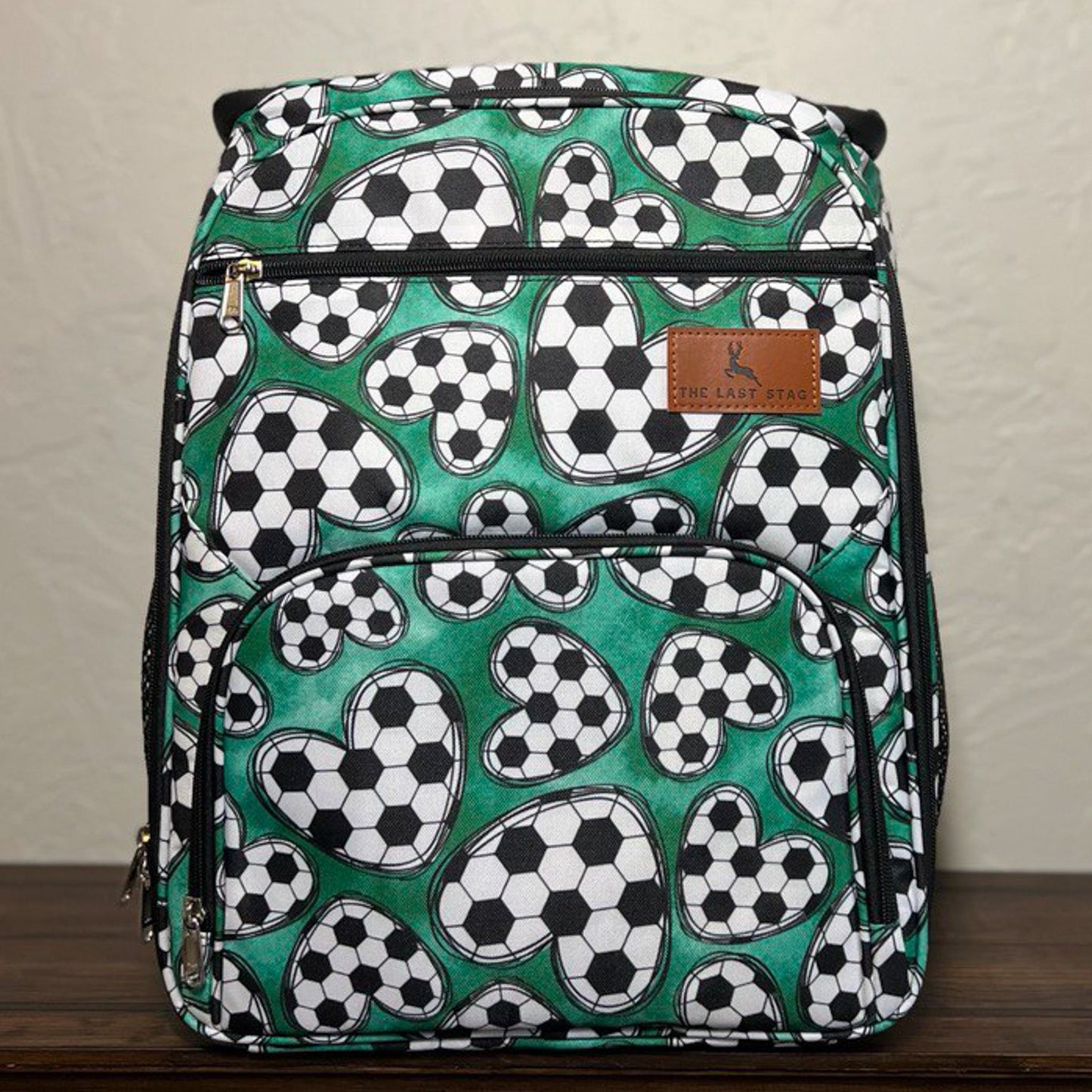 Soccer Hearts Backpack Cooler - The Last Stag