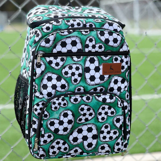 Soccer Hearts Backpack Cooler - The Last Stag