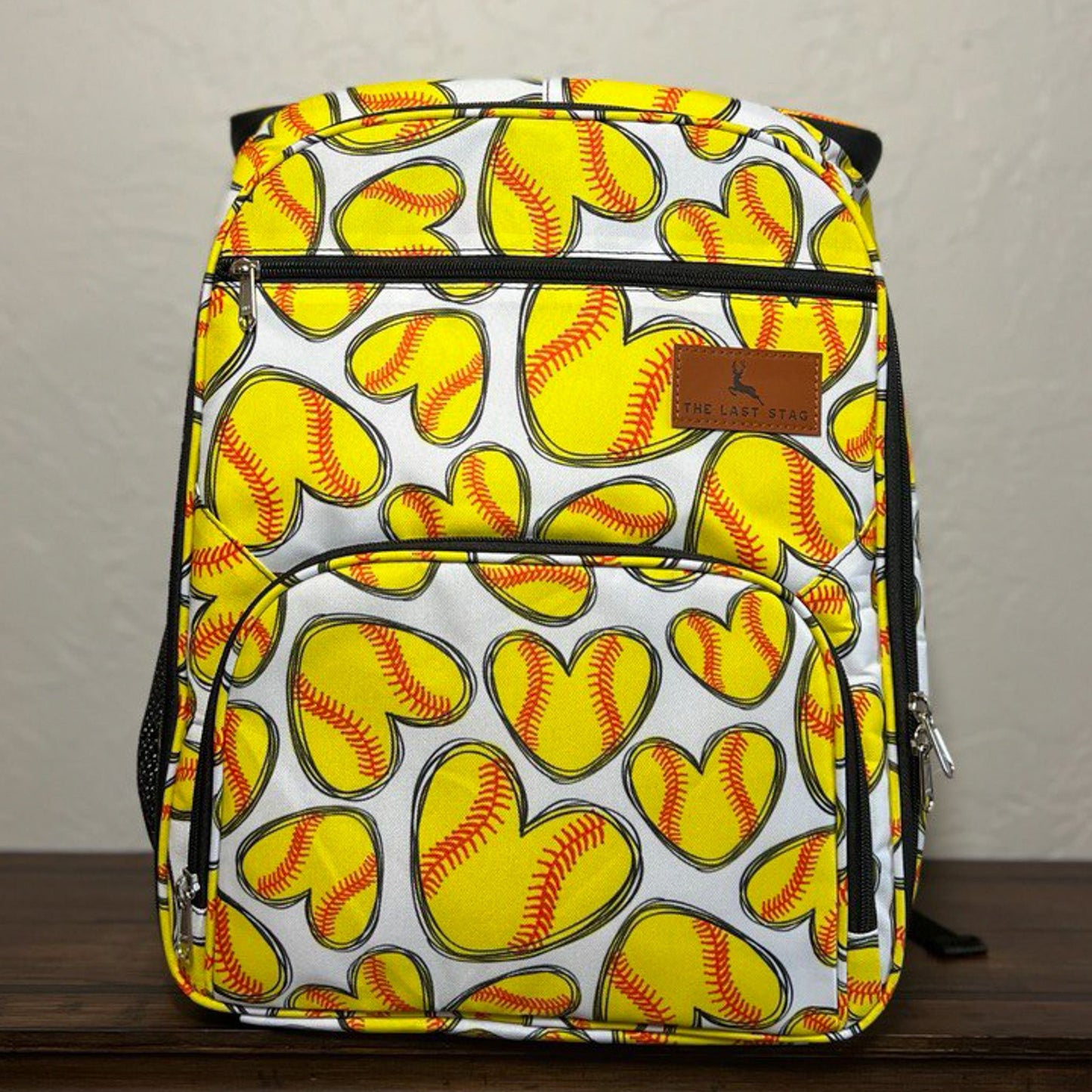 Softball Hearts Backpack Cooler - The Last Stag