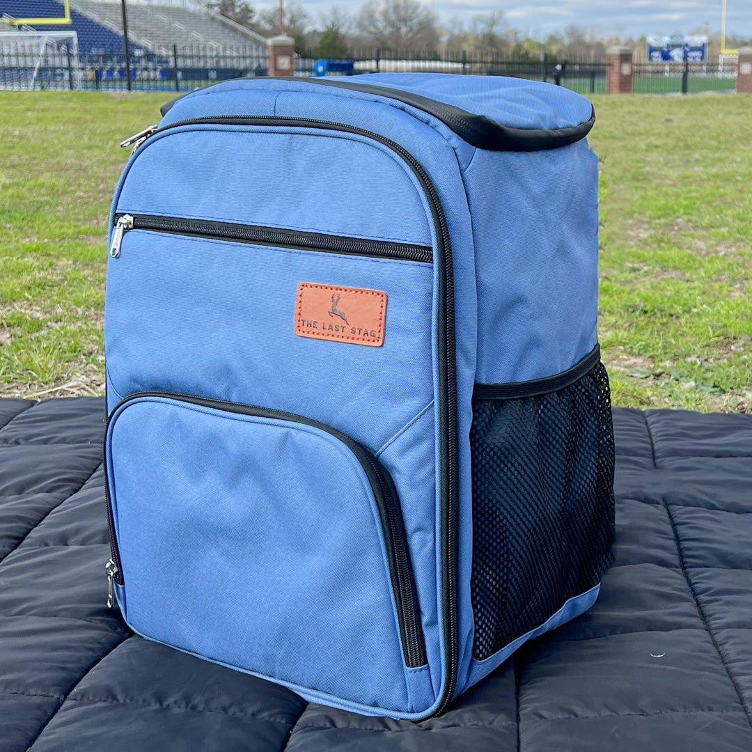 Steel Blue Backpack Cooler - The Last Stag